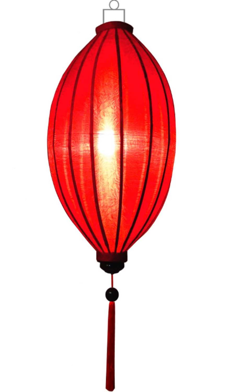 Rode chinese lampion van Lampionsenzo, uit leverbaar, mango 45