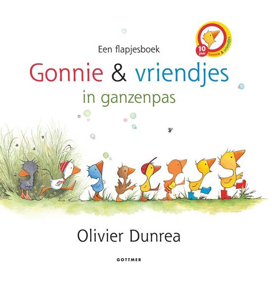Olivier Dunrea - Gonnie en vriendjes in ganzenppas