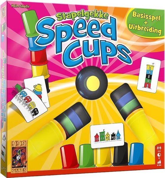 Stapelgekke Speed Cups - 6 personen