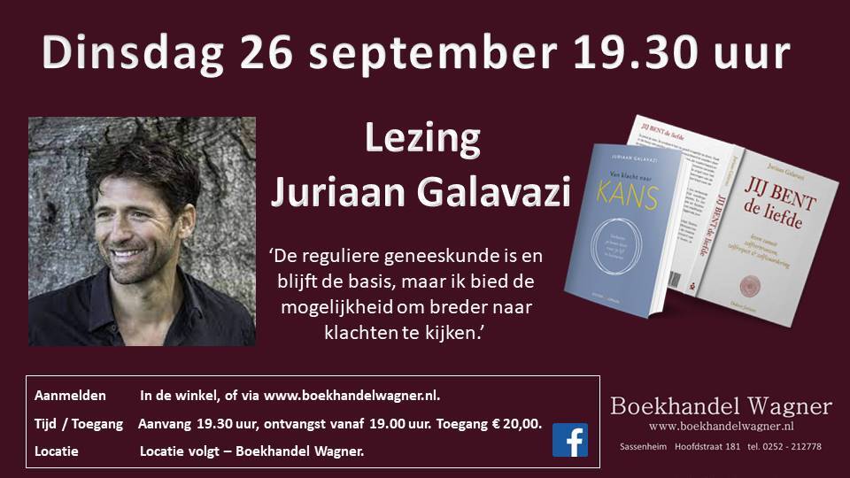 Uitnodiging: Lezing Juriaan Galavazi