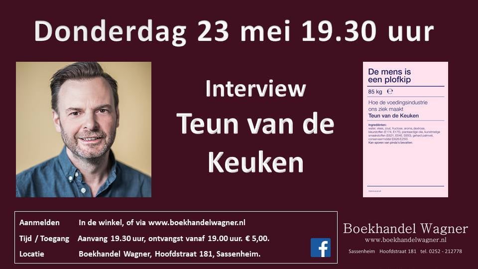 23 mei interview Teun van de Keuken
