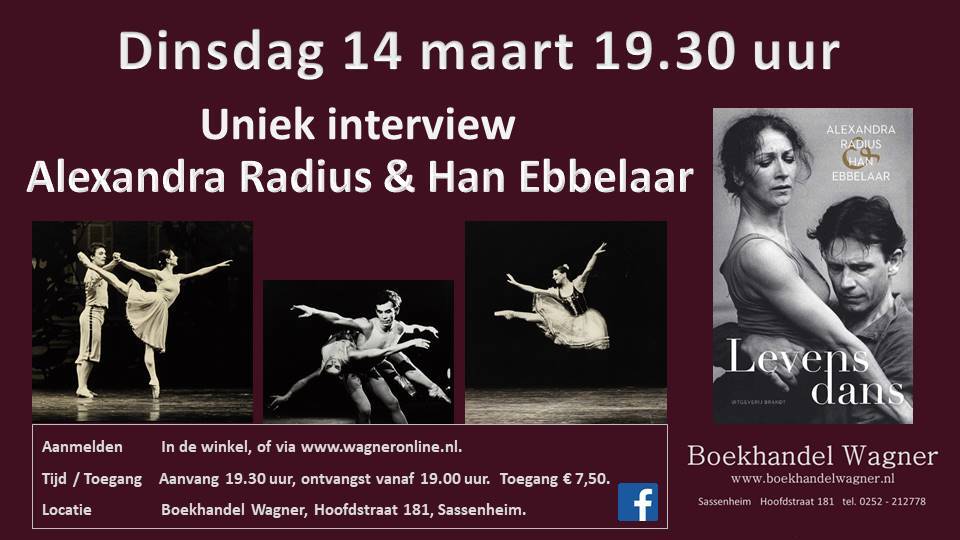 Uitnodiging: Uniek interview Alexandra Radius & Han Ebbelaar