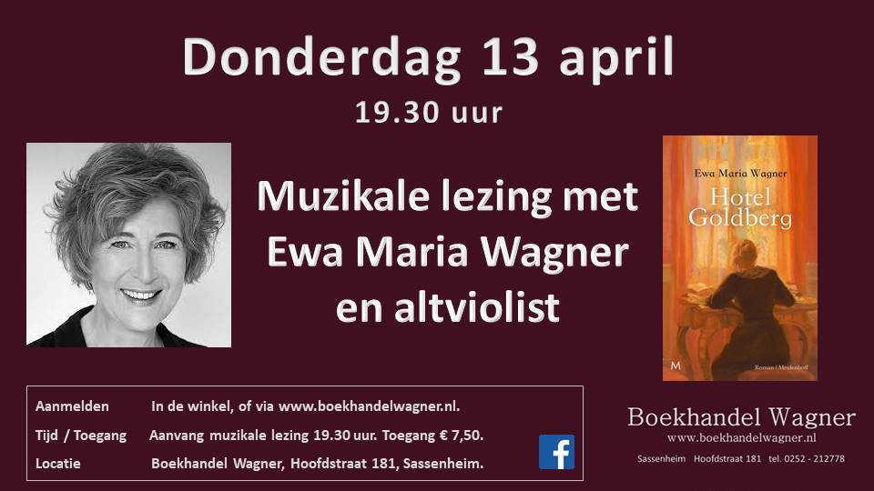 Uitnodiging: Muzikale lezing met Ewa Maria Wagner