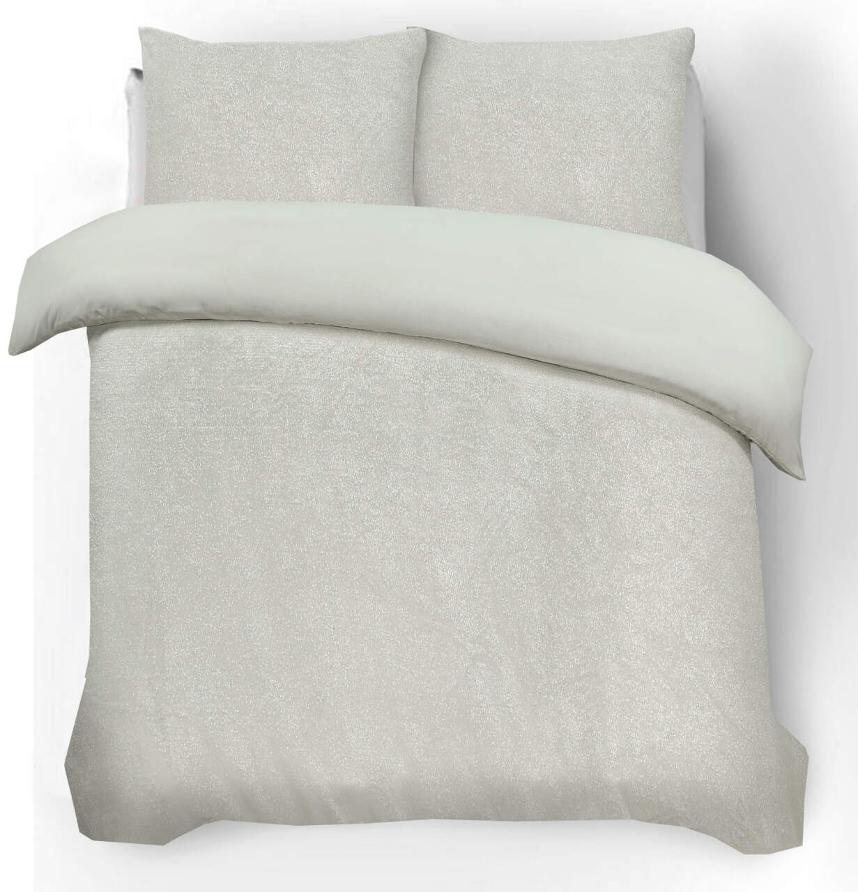 Glamour Flanel Deco Foil Creme 140 x 200/220