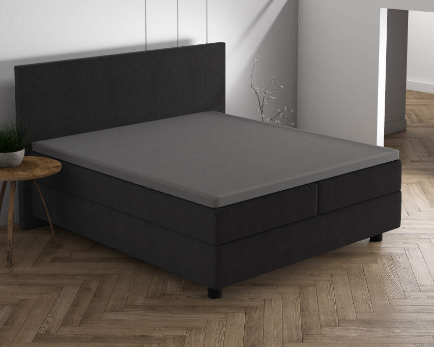 Dubbel Jersey 220 gr. Topper Hoeslaken Grijs 80/90 X 200/220