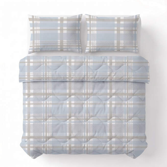 Lazy Dekbed Lilou Blauw 240 x 220