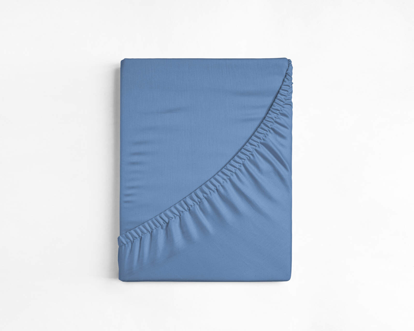 Katoenen Hoeslaken Blauw 140 x 200