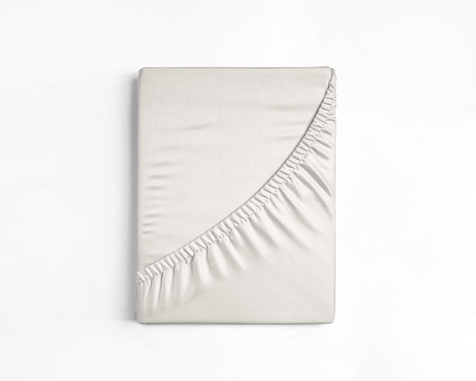 Katoenen Topper Hoeslaken Creme 160 x 220