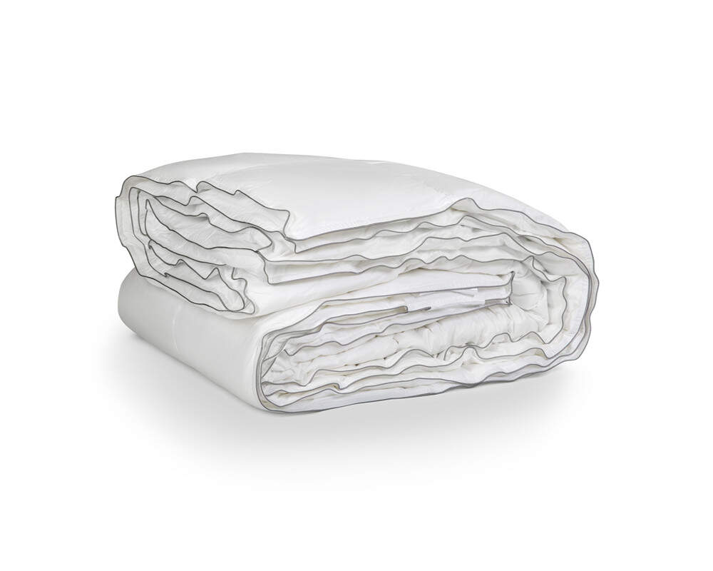 Percale Cotton Touch 4-Seizoenen Dekbed White - 200X220