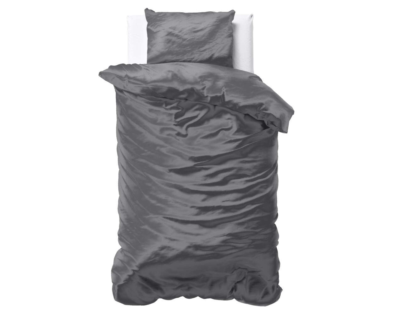 Beauty Skin Care Dekbedovertrek Antraciet 140 x 200/220