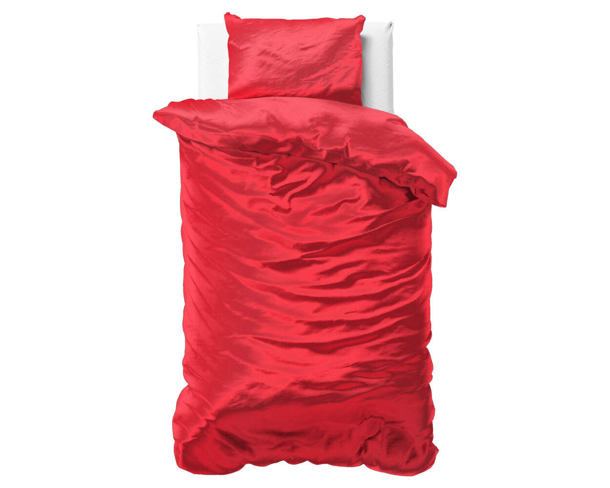 Beauty Skin Care Dekbedovertrek Rood 140 x 200/220