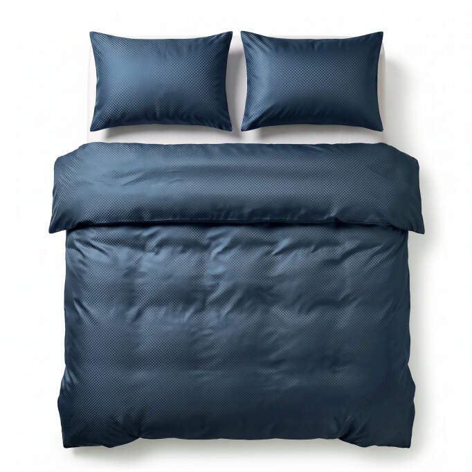 Satin Point Navy 240 x 220