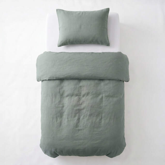 Stone Washed Groen 140 x 200/220