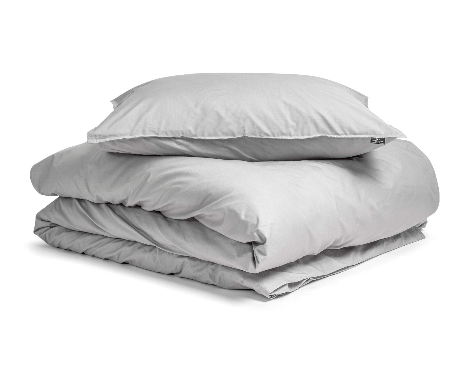 Egyptisch Katoen Uni Dekbedovertrek Grijs 140 x 200/260