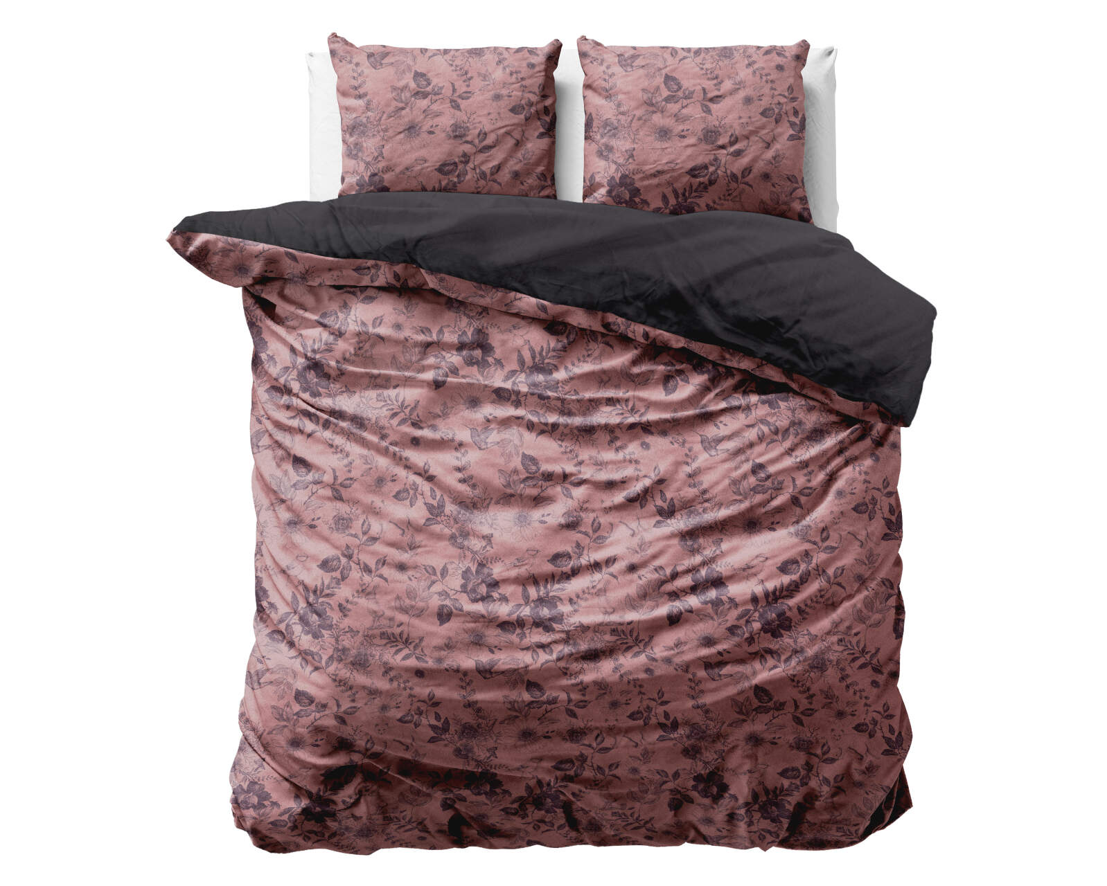 Signature Velvet Katoen Jonas Bruin 200 x 200/220