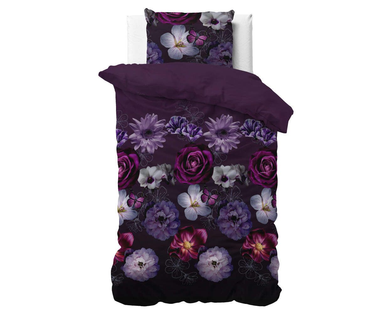Magic Flower Paars 140 x 200/220
