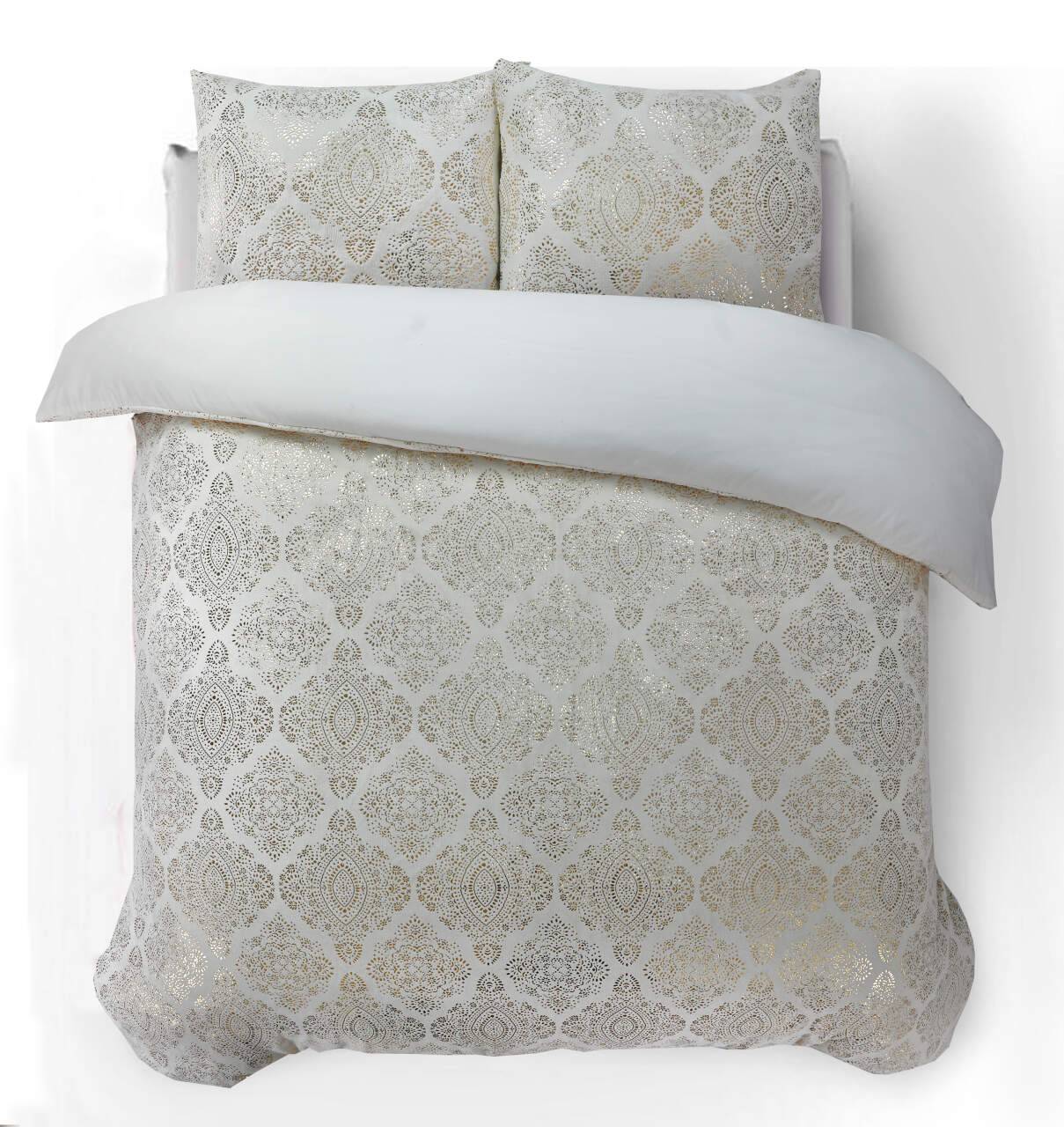 Glamour Flanel Art Foil Creme 200 x 200/220