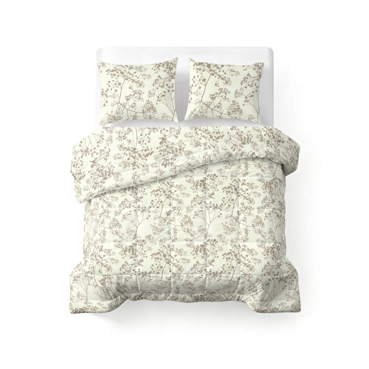 All-in one Lazy dekbed Fir Groen 240 x 220 Met Kussenslopen