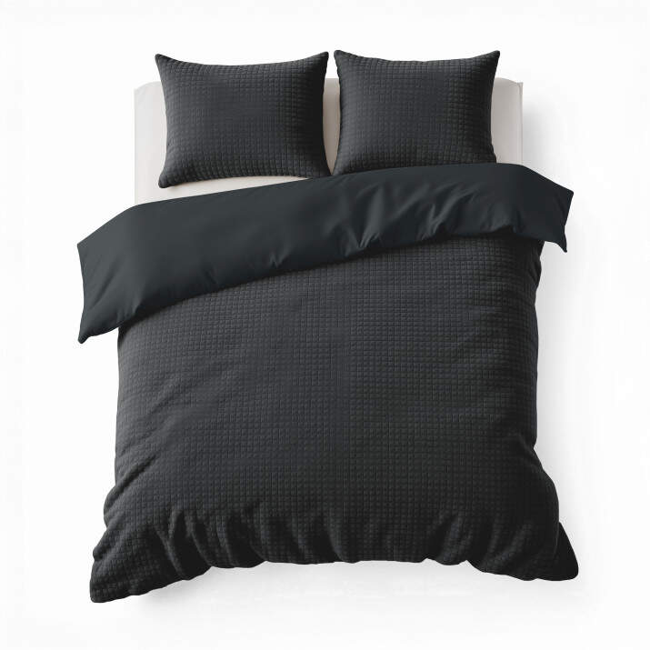 Check Teddy Antraciet 200 x 200/220