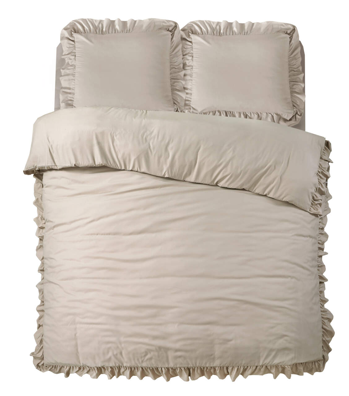 Ruffles Taupe 140 x 200/220
