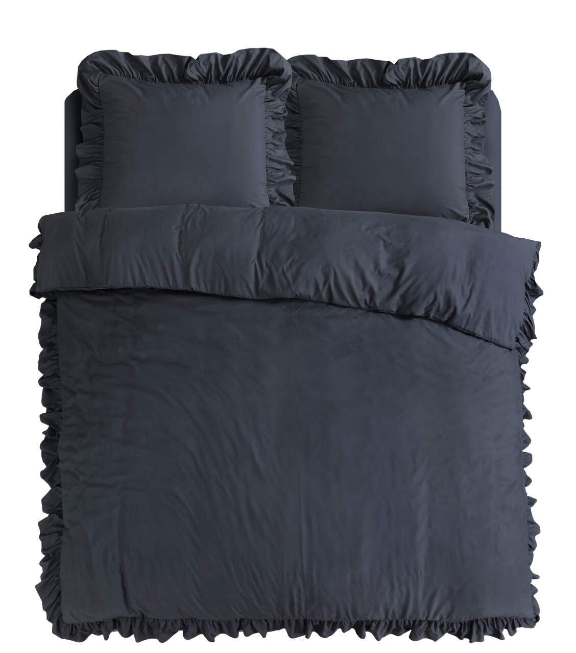 Ruffles Antraciet 240 x 200/220