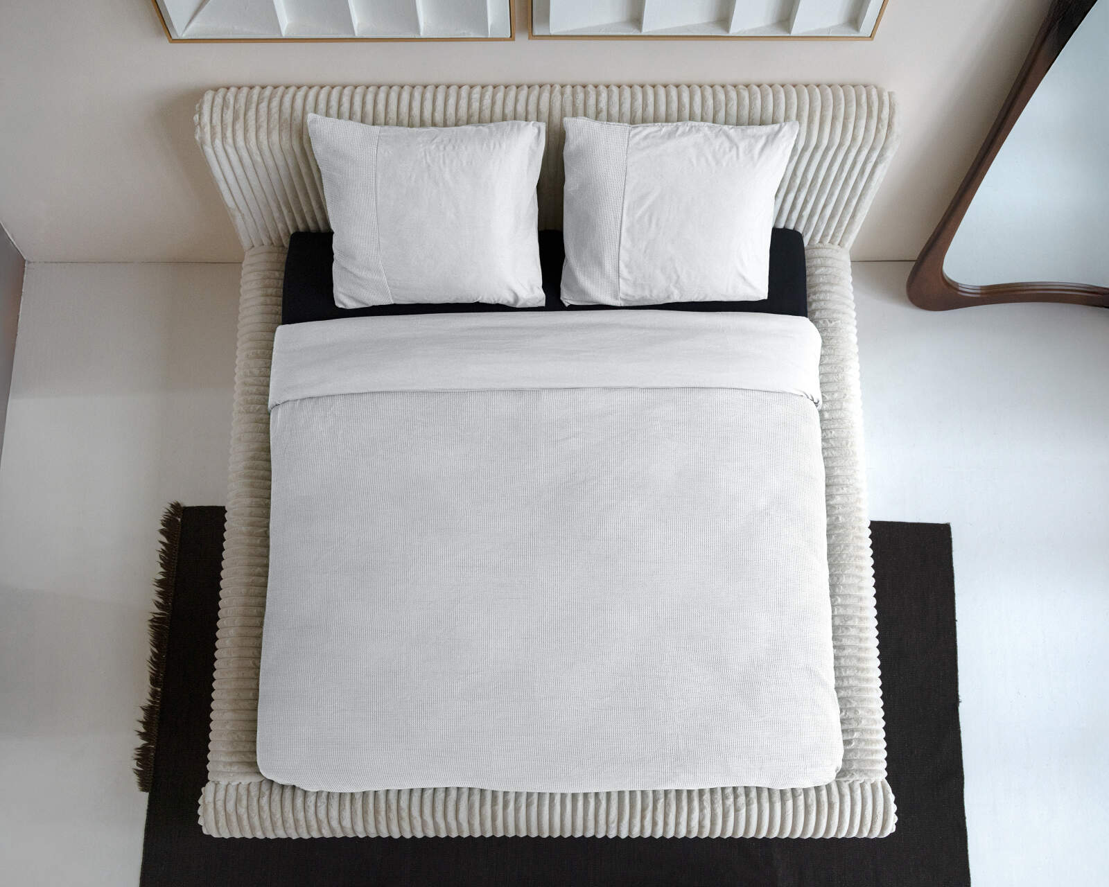 Waffle Wit 200 x 200/260