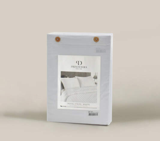Hotel Stripe Wit 140 x 200/260
