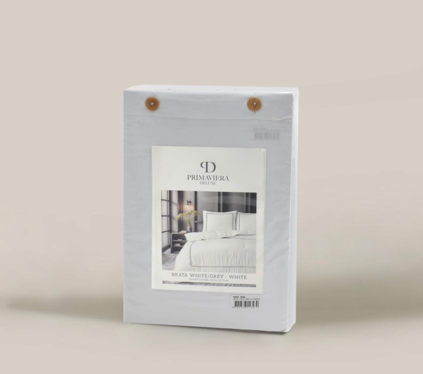 Brata Wit/Grijs Wit 200 x 200/260