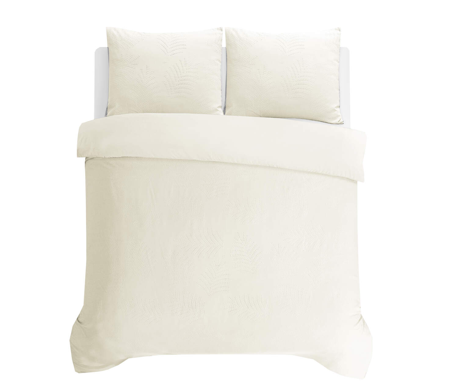 Leaves 3D Créme 240 x 200/220