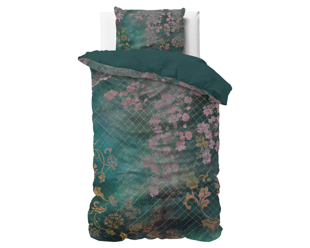 Raddison Flower Groen 140 x 200/220
