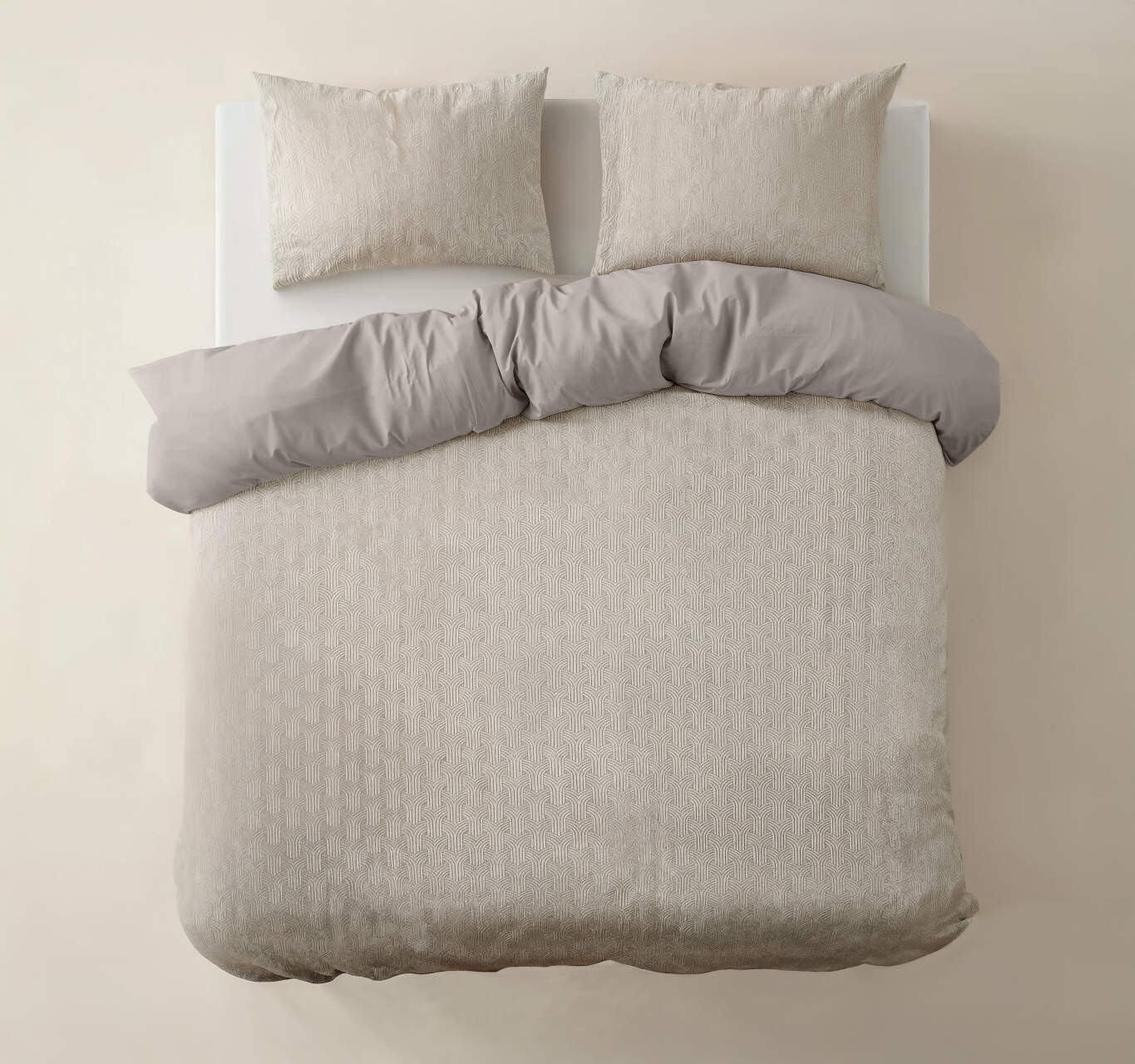 Flanel Art Beige 200 x 220