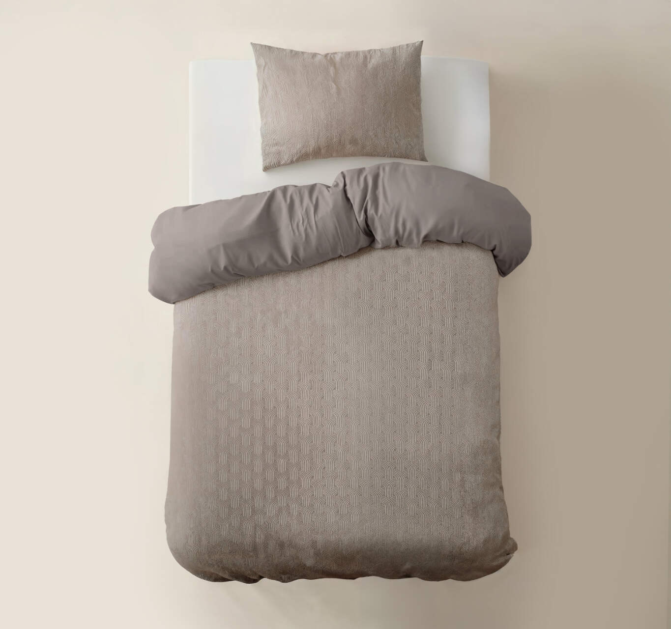 Flanel Art Taupe 140 x 220
