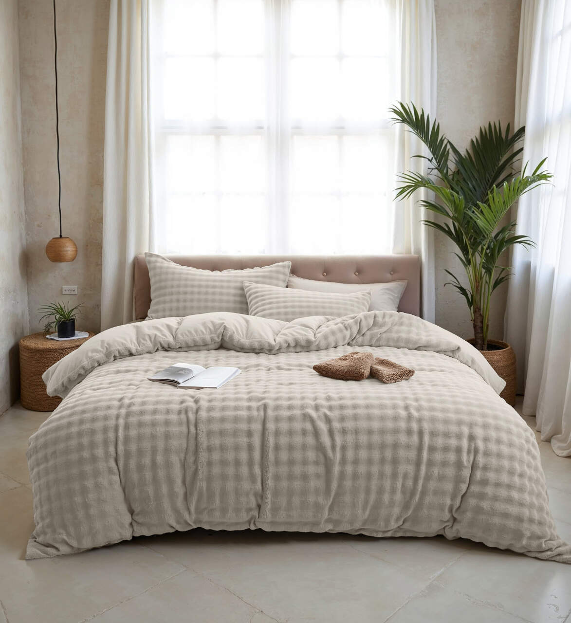 Pom Pom Beige 200 x 220