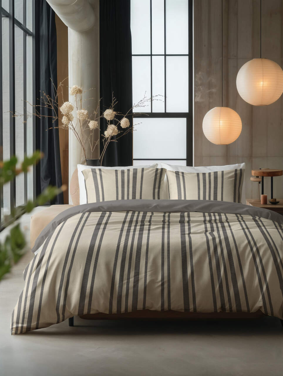Linear Linen Zand 240 x 200/220
