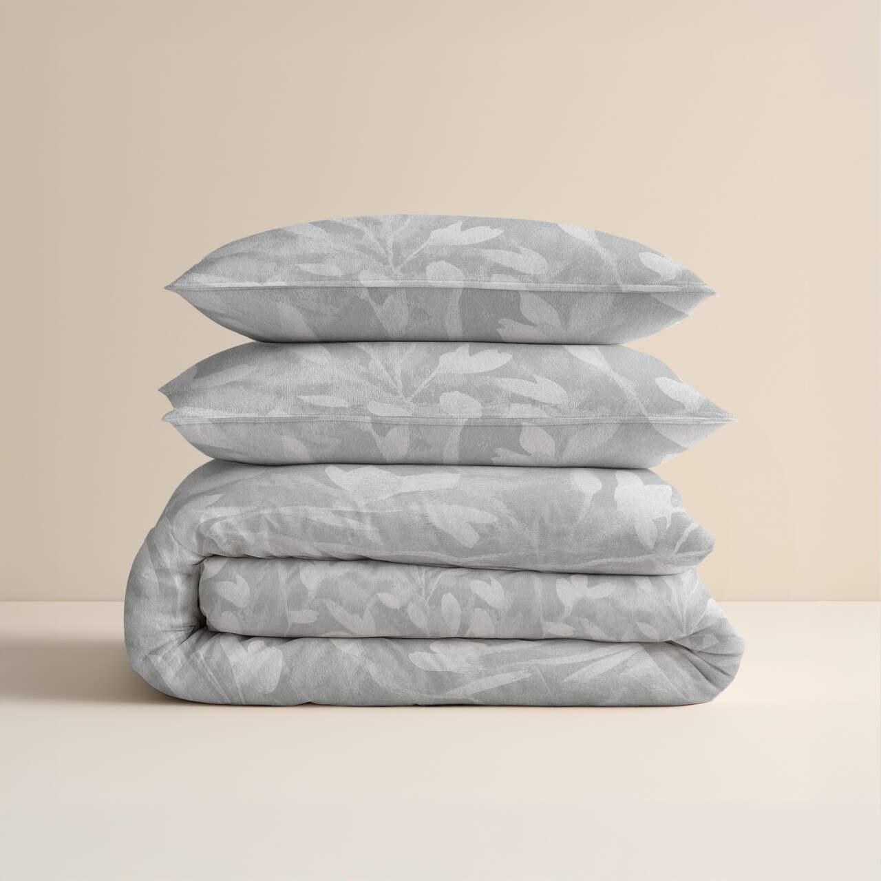 Flanel Rosa Grijs 240 x 200/220