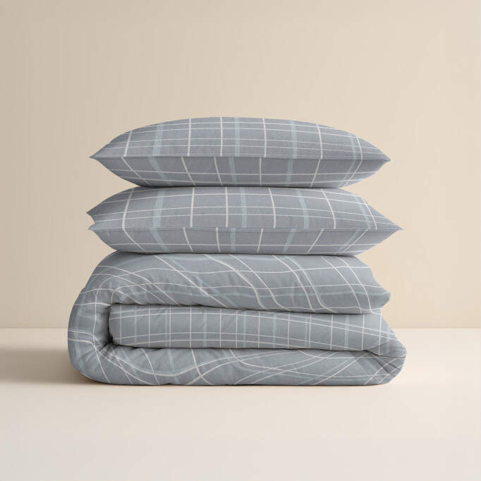 Flanel Seva Blauw 200 x 200/220