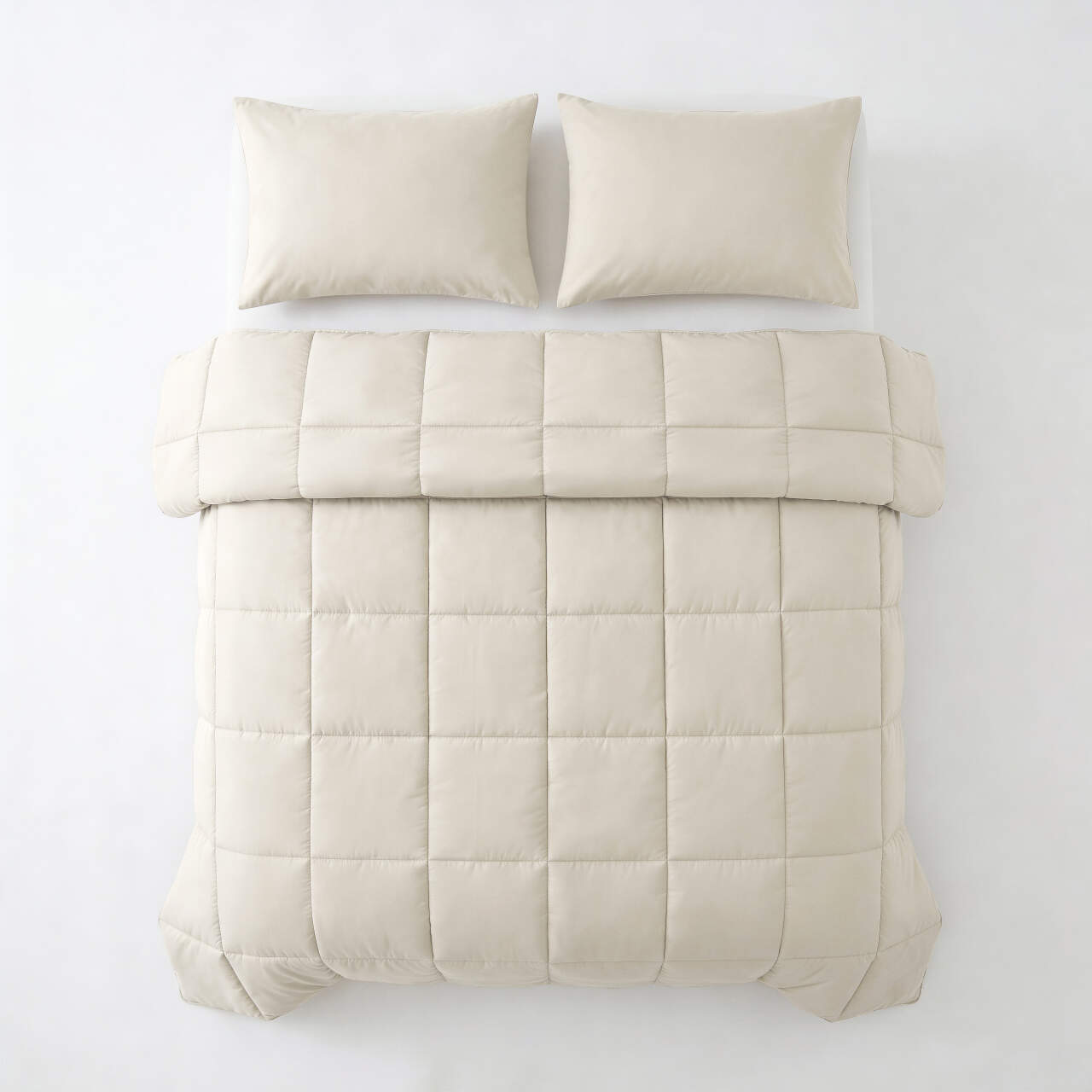 Lazy Dekbed Percale Beige 140 x 220