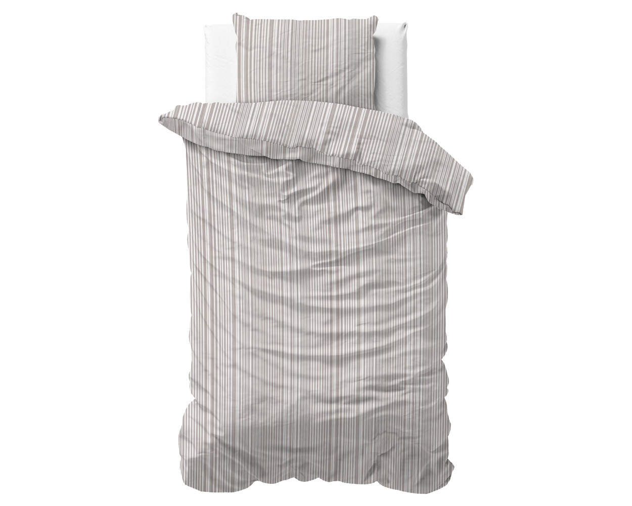 Pinstripe Taupe 140 x 220