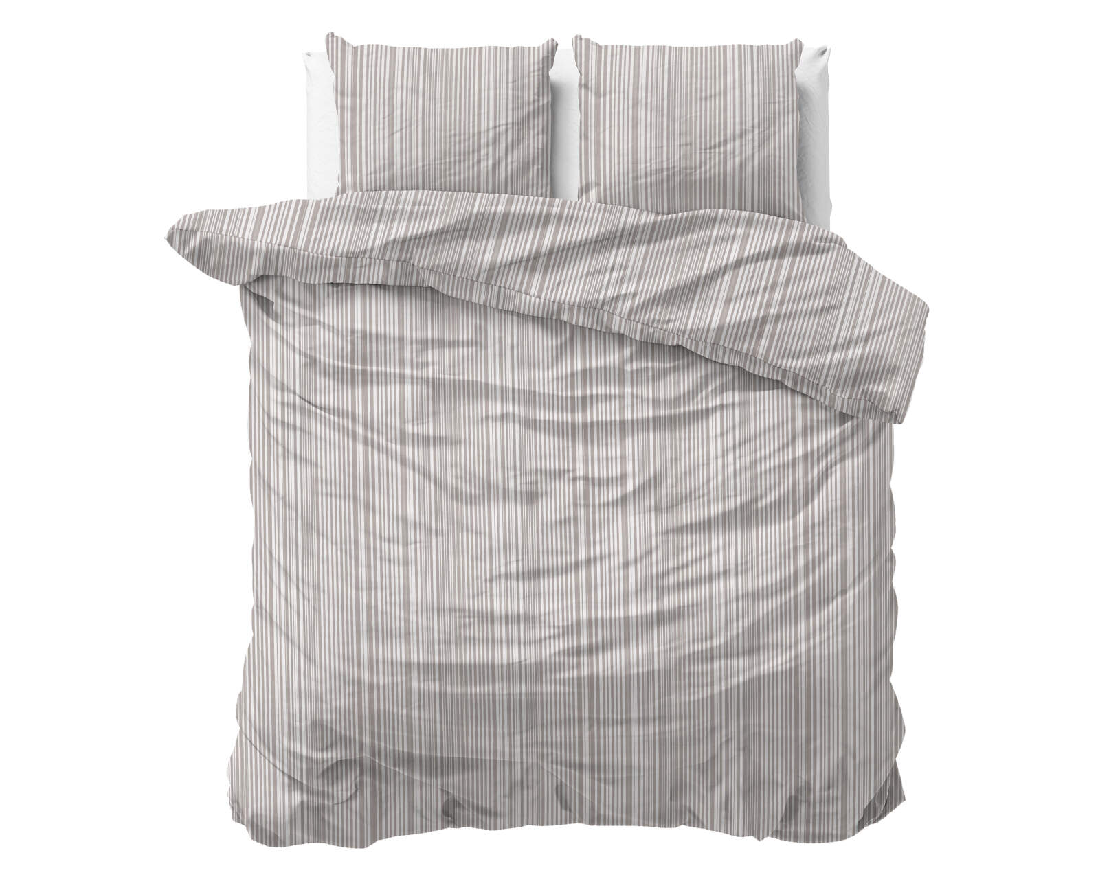 Pinstripe Taupe 200 x 220