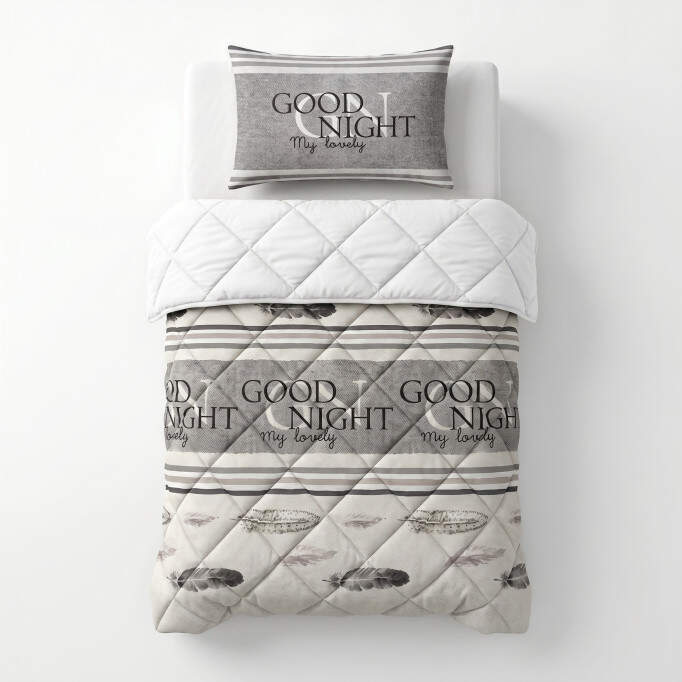 Lazy Dekbed Goodnight Zand 140 x 200 Met Kussensloop