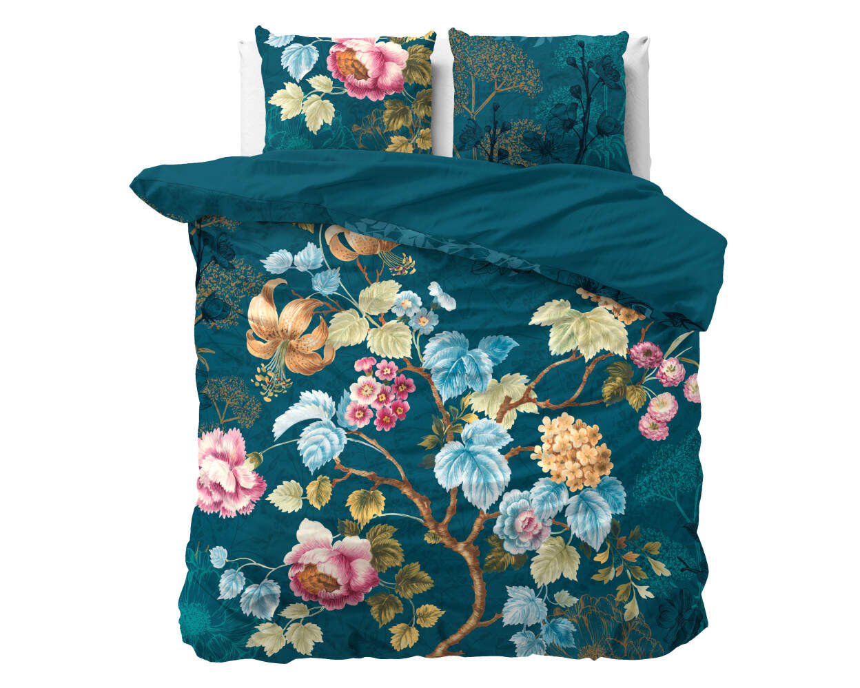 Chanda Blauw 200 x 200/220
