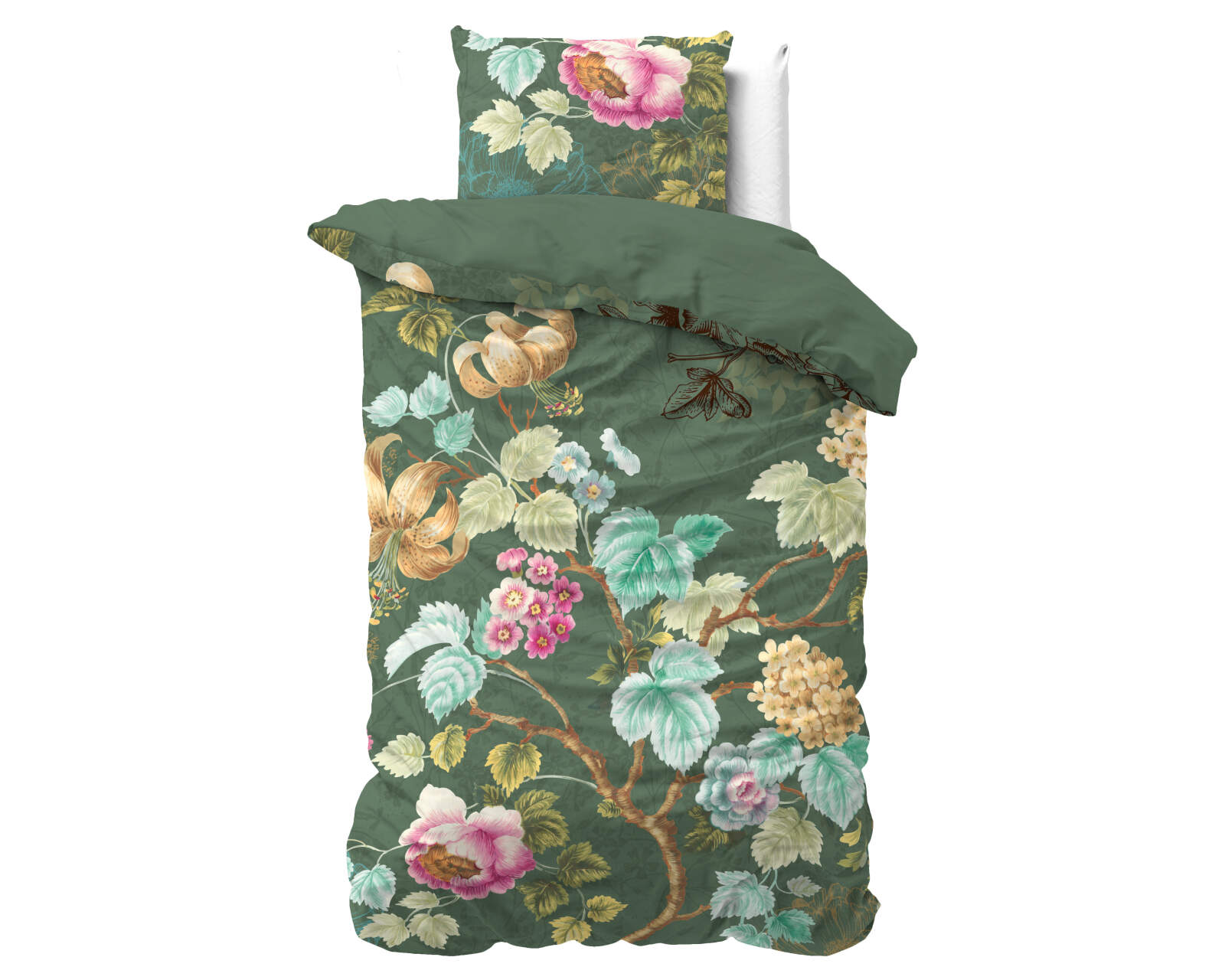 Chanda Olijf groen 140 x 200/220